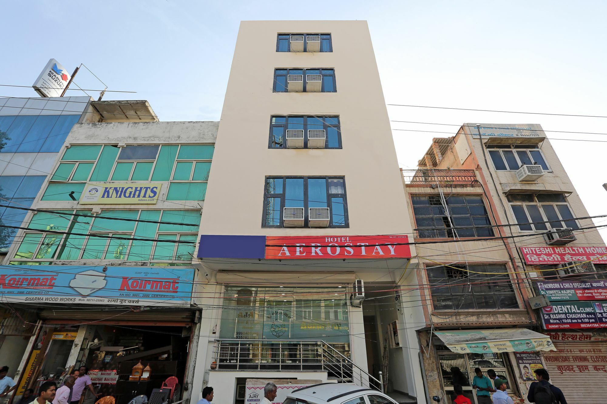 Hotel Aero Stay Нью-Делі Екстер'єр фото